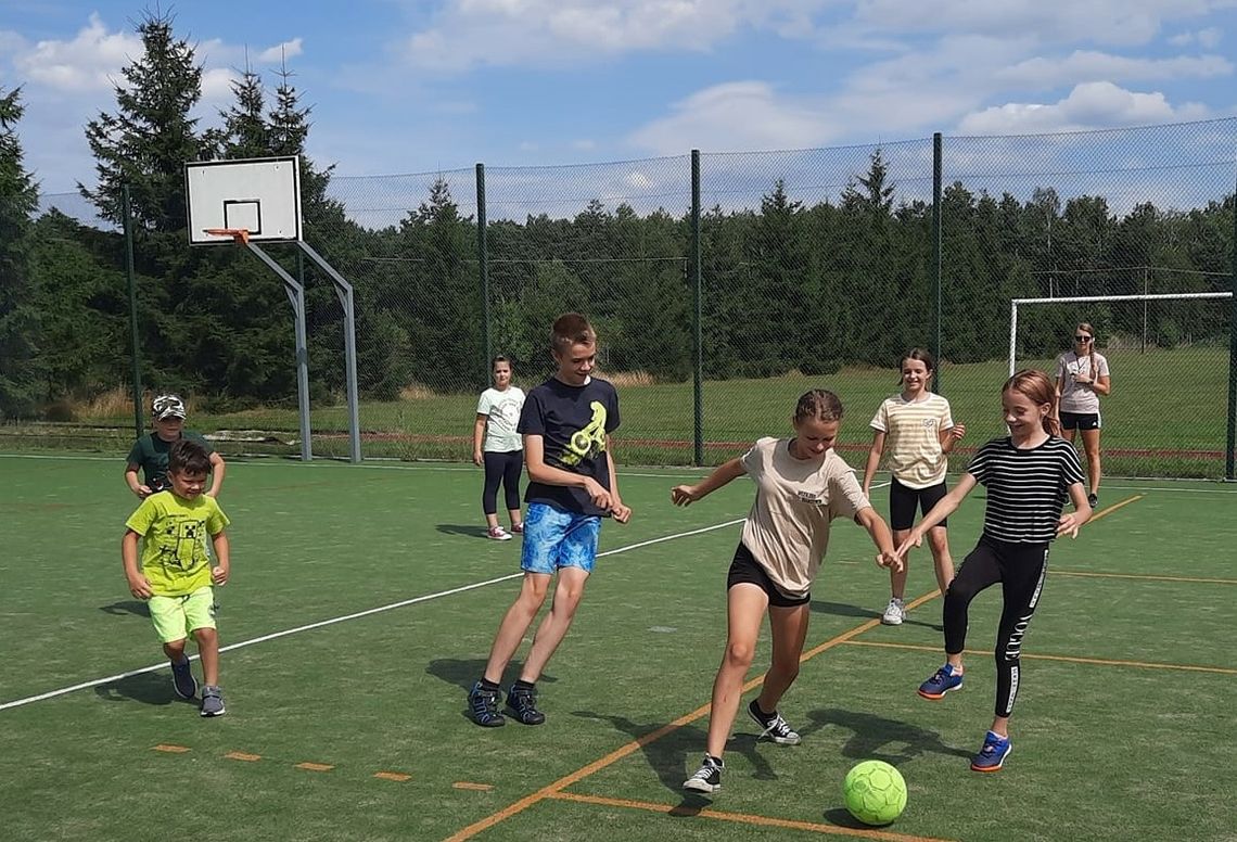 Spędzili część wakacji na sportowo. Tak było w Sosnówce