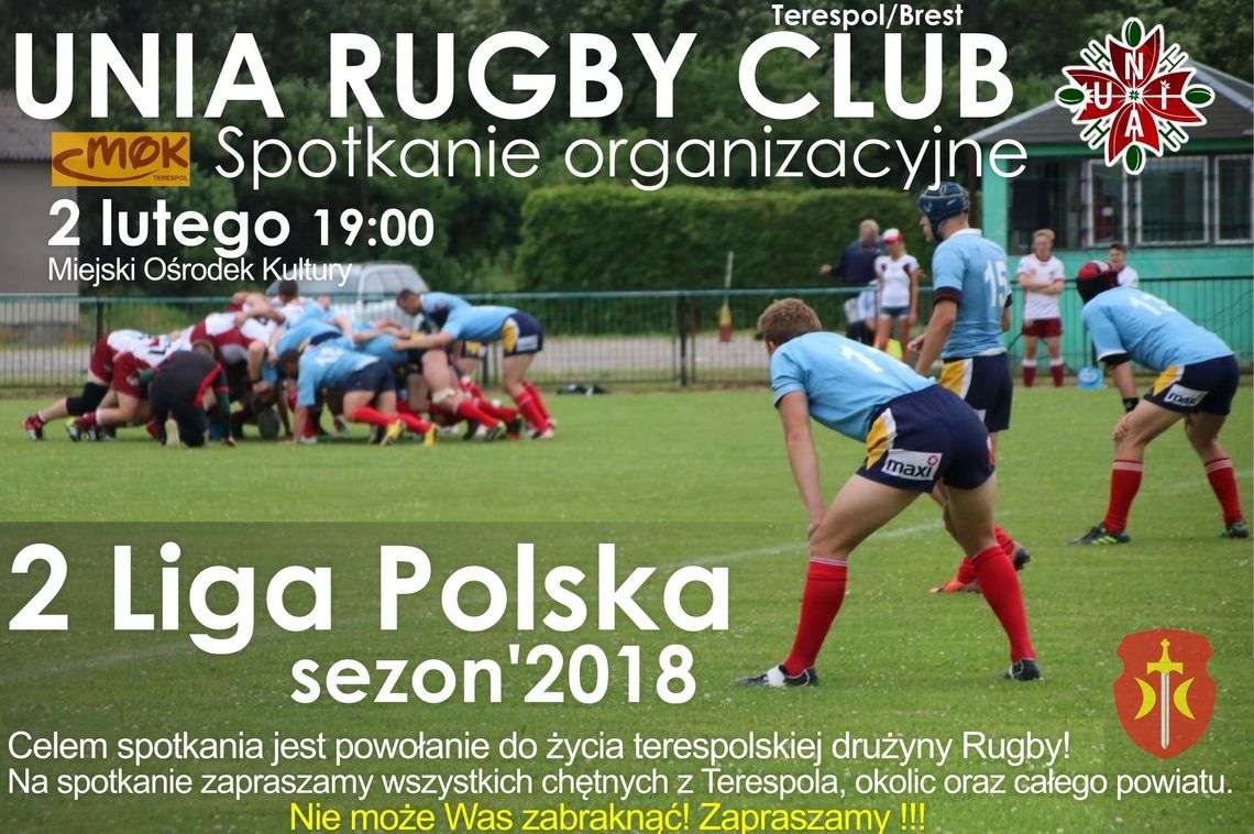 Spotkanie założycielskie Klubu Rugby w Terespolu