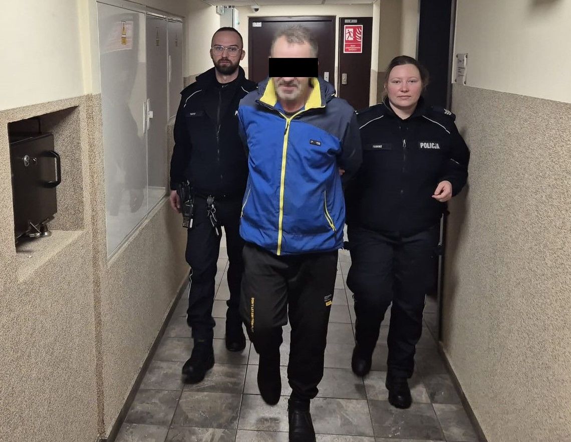 Stoczek Łukowski. Strzelał do żony i córki z wiatrówki