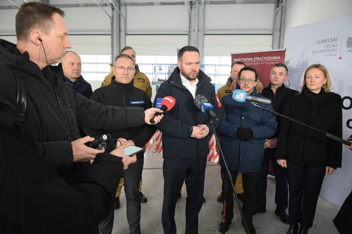 Strażacy z Międzyrzeca Podlaskiego mają nową halę