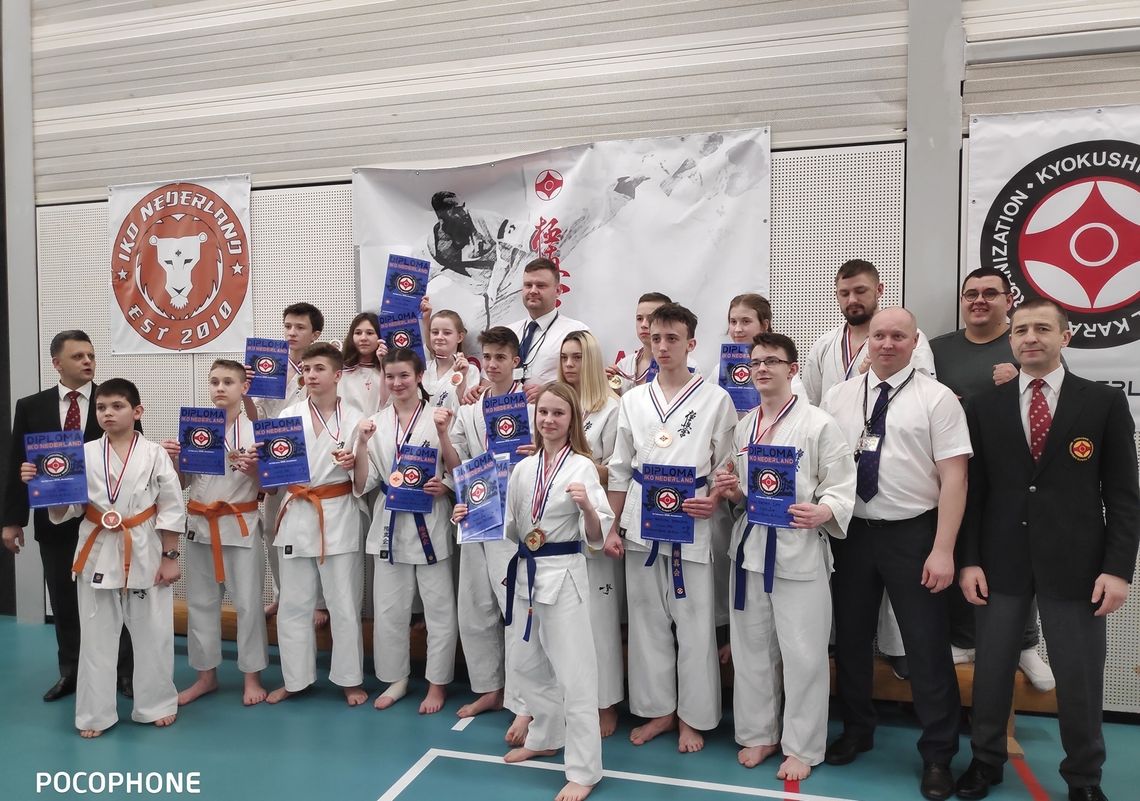 Sukcesy karateków SKS Bushido w Holandii
