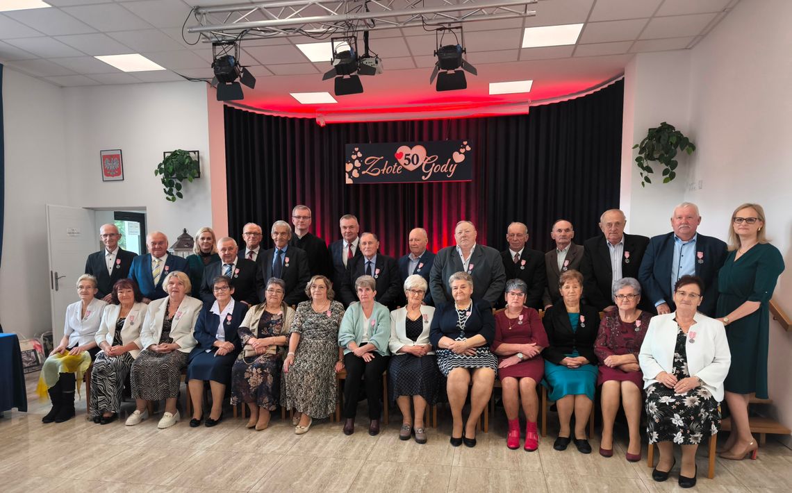 Konstantynów. Świętowali złote gody