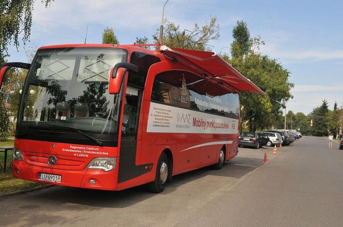 Tam będzie można oddać krew. Trwają zapisy