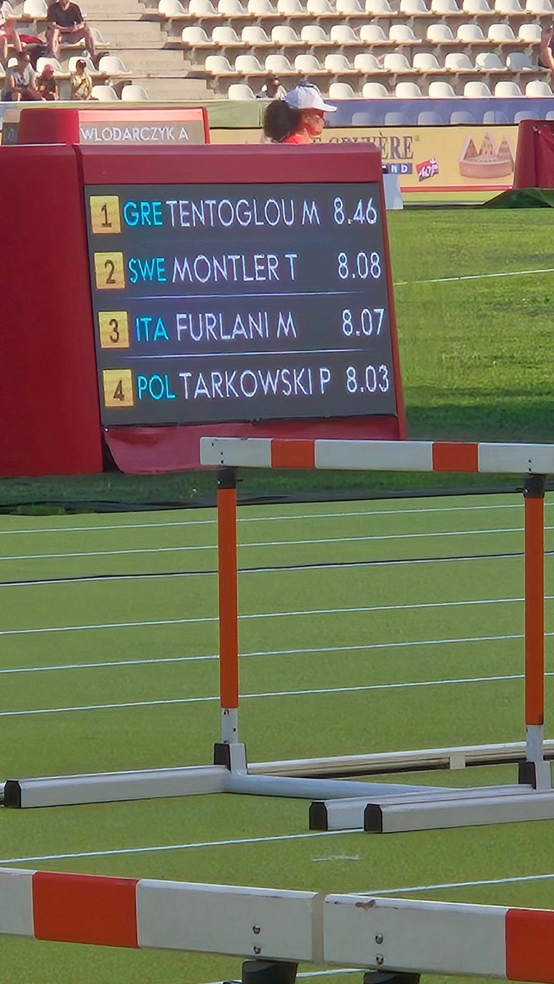 Tarkowski czwarty w Madrycie