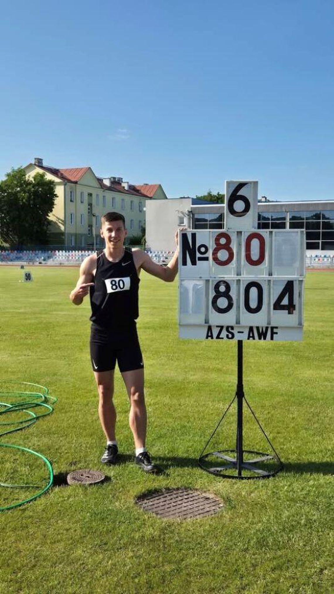 Biała Podlaska. Rekord za rekordem podczas lekkoatletycznego mityngu