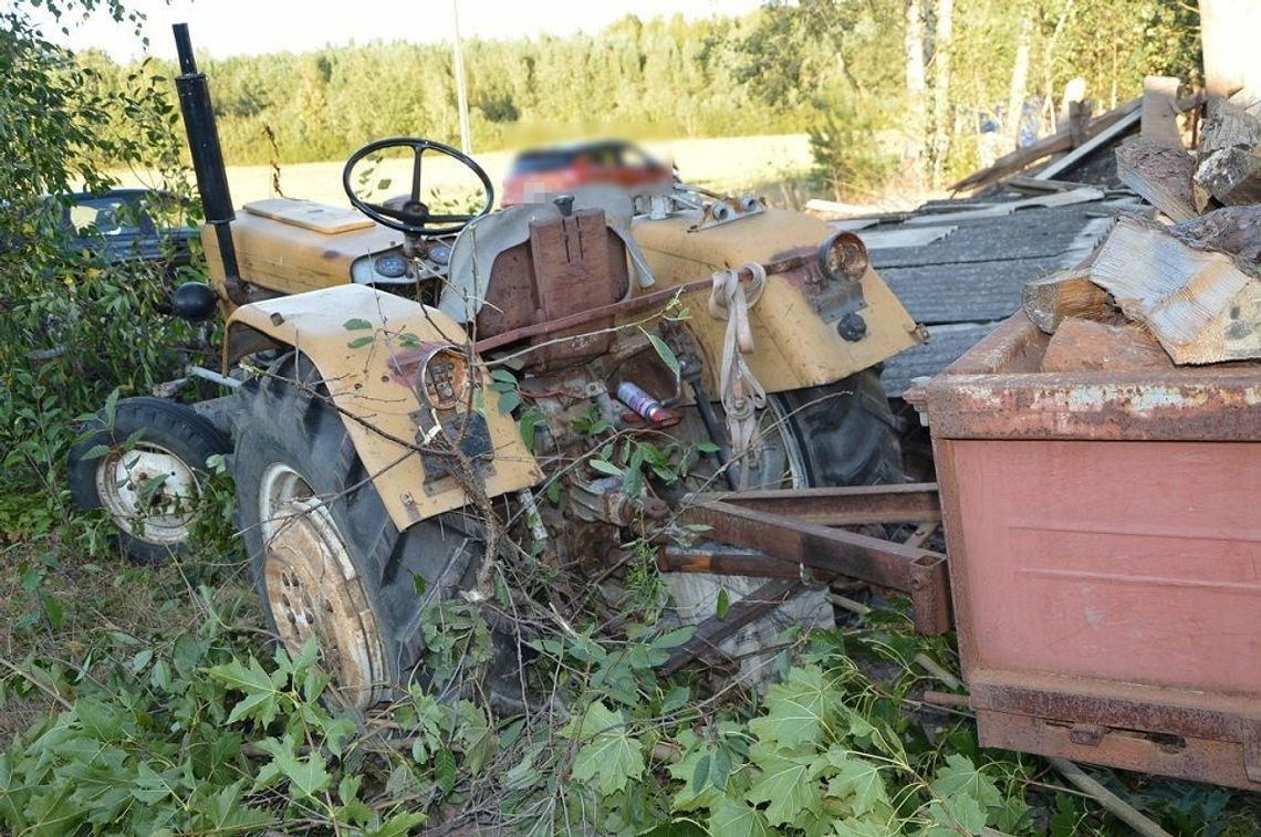 Tragedia podczas rozładowywania drewna. Nie żyje mężczyzna