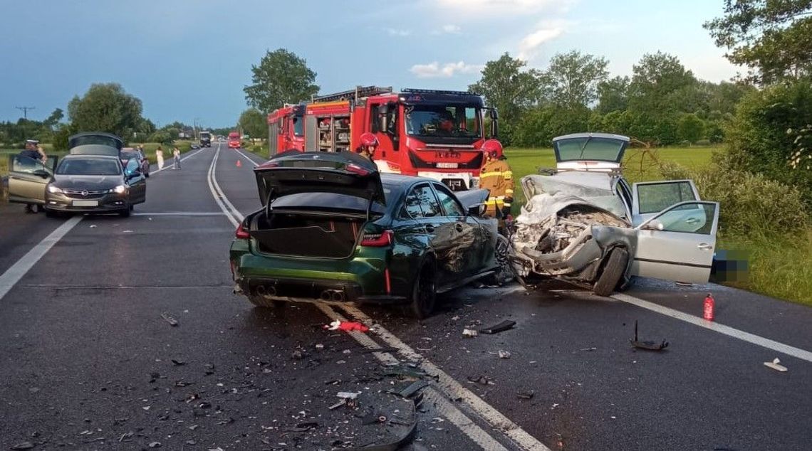 Tragiczny wypadek na DK-19 w Radzyniu. Kierowca BMW stanie przed sądem!