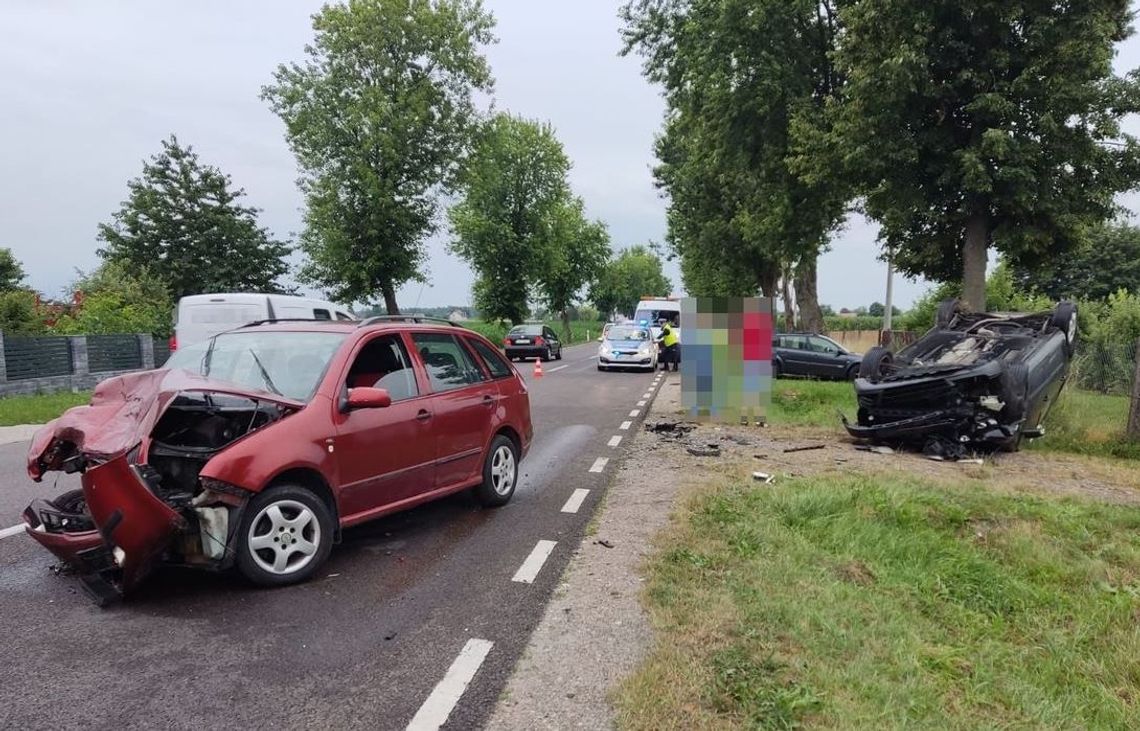 Trzy osoby ranne w wypadku w Turowie. Znamy przyczynę zdarzenia