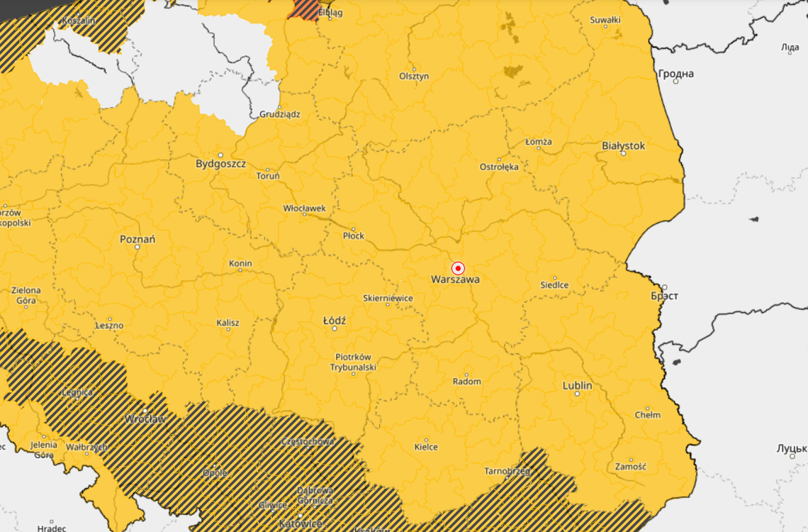Trzy ostrzeżenia meteo dla lubelskiego. Uwaga na oblodzenia i silny wiatr! Trzy ostrzeżenia meteo dla lubelskiego. Uwaga na oblodzenia i silny wiatr!