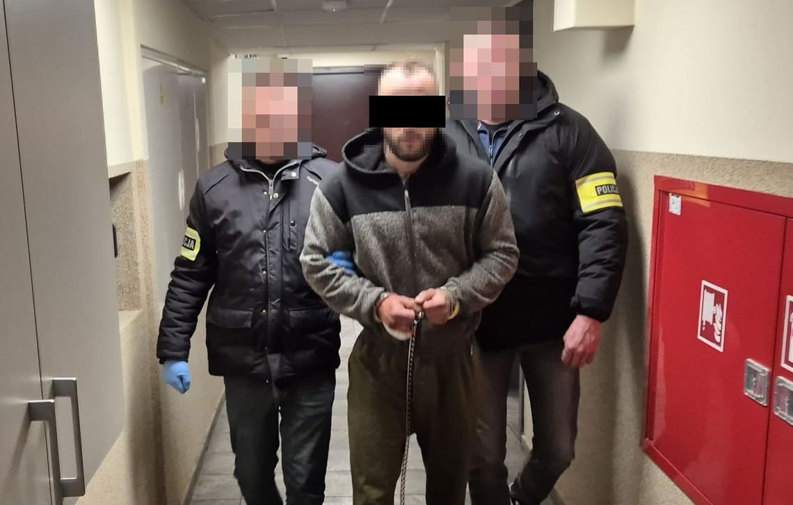 Tymczasowy areszt dla nożownika z Łukowa [WIDEO Z ZATRZYMANIA]