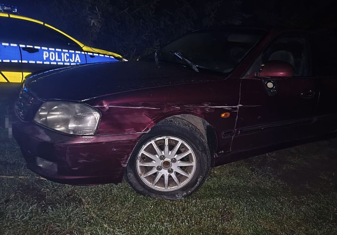 Uderzył w auto jadące z naprzeciwka i odjechał Uderzył w auto jadące z naprzeciwka i odjechał