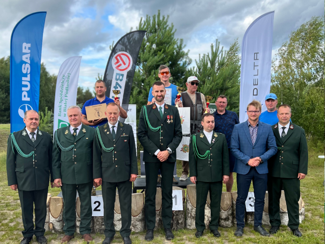 Uroczystość nadania imienia strzelnicy myśliwskiej w Hrudzie