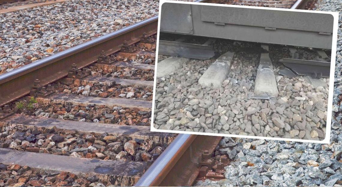 Uszkodzenie torów kolejowych na trasie Warszawa- Lublin. Doszło do aktu dywersji Uszkodzenie torów kolejowych na trasie Warszawa- Lublin. Doszło do aktu dywersji