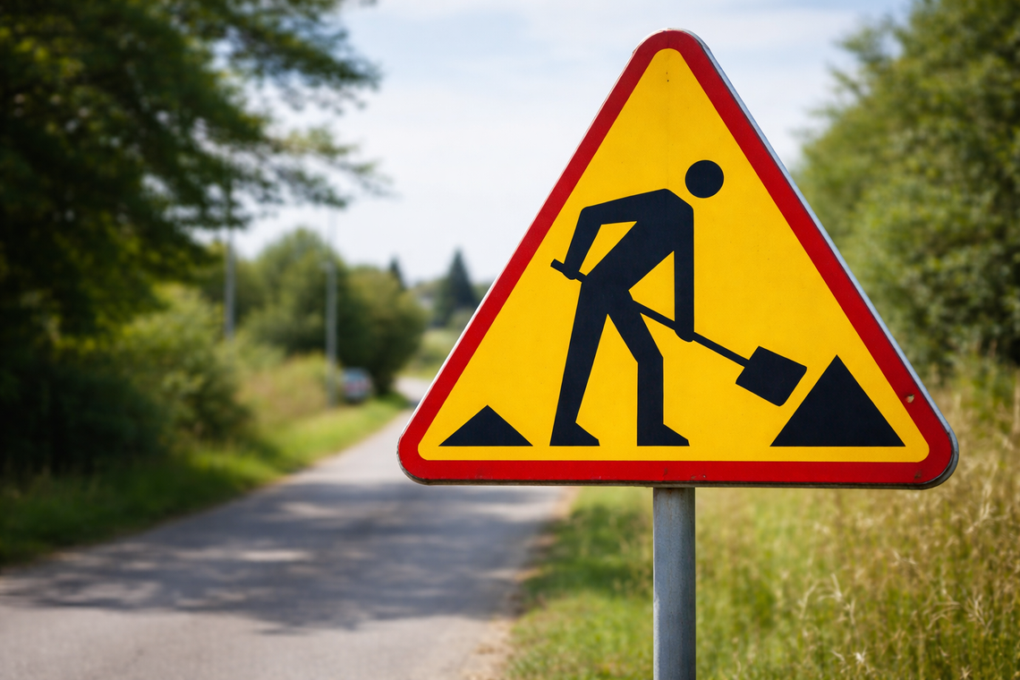 Utrudnienia w Mężeninie. Droga powiatowa zostanie zamknięta