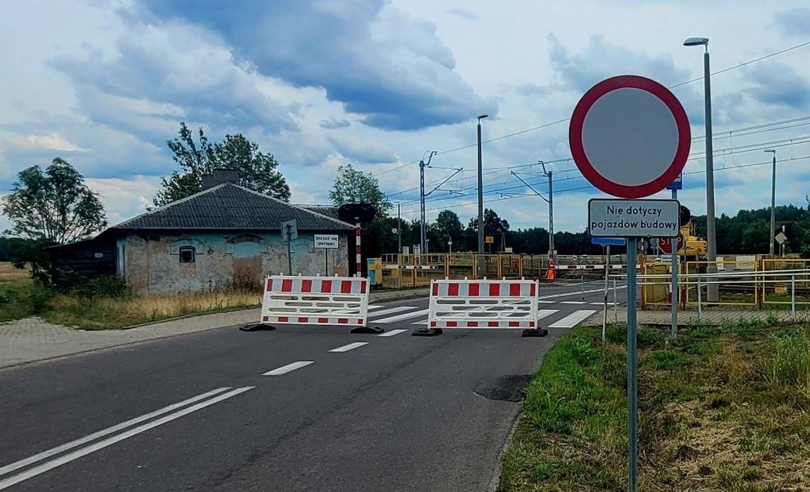 Uwaga! Przejazd zamknięty do soboty Uwaga! Przejazd zamknięty do soboty