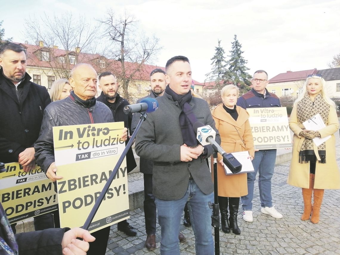 W Białej Podlaskiej zachęcają do wsparcia akcji „Tak dla in vitro”