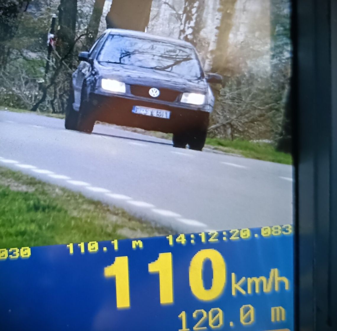 Pędziła jak na złamanie karku. Straciła prawo jazdy Pędziła jak na złamanie karku. Straciła prawo jazdy