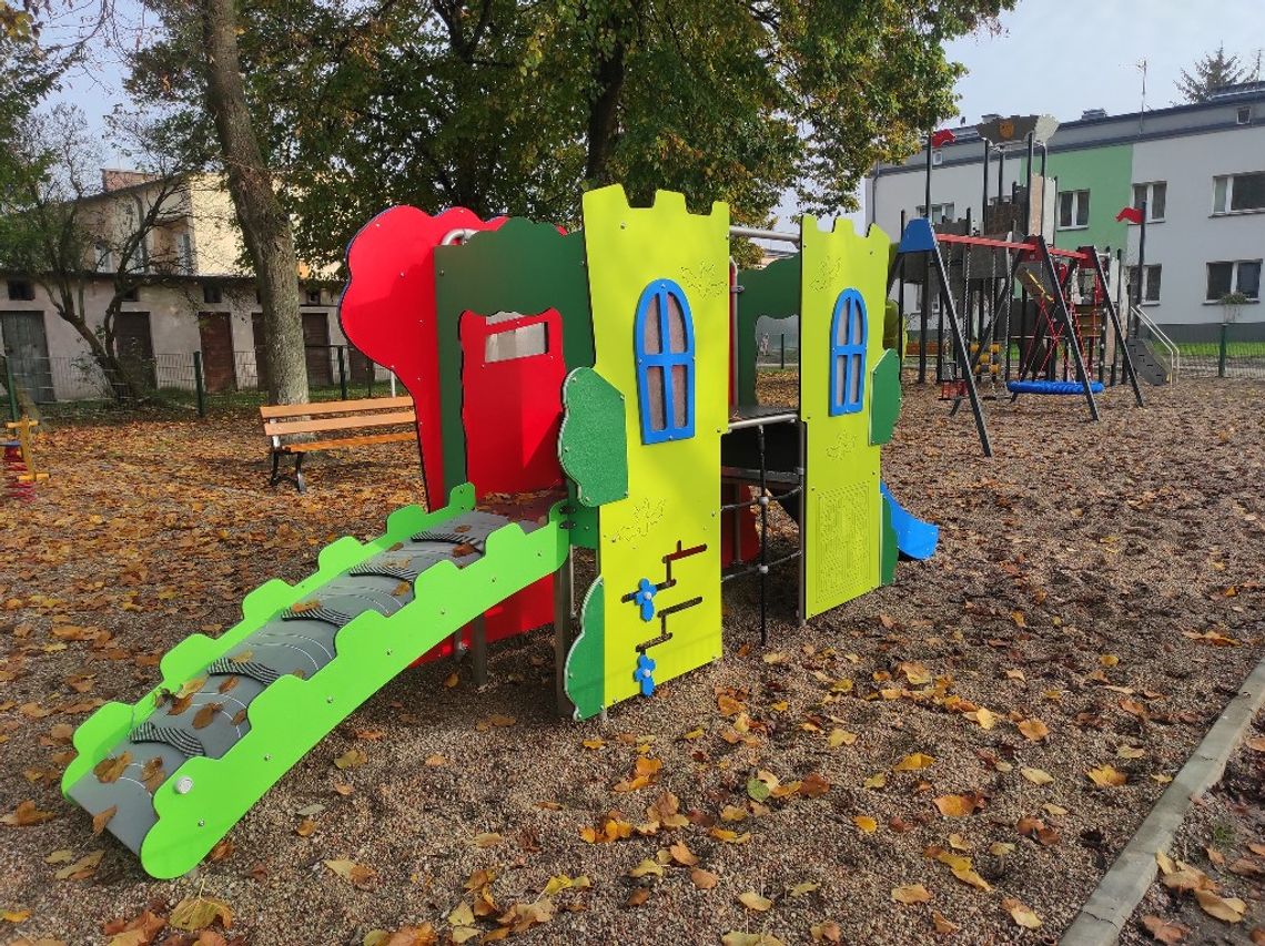 W Terespolu powstał nowy plac zabaw, dzięki funduszom z konkursu
