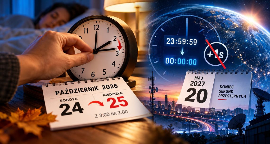 W weekend cofamy zegarki