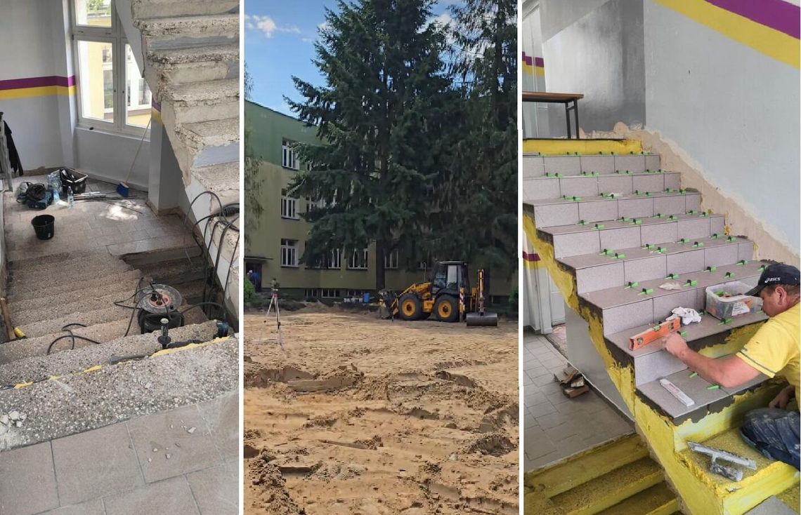 Wakacyjny lifting szkoły