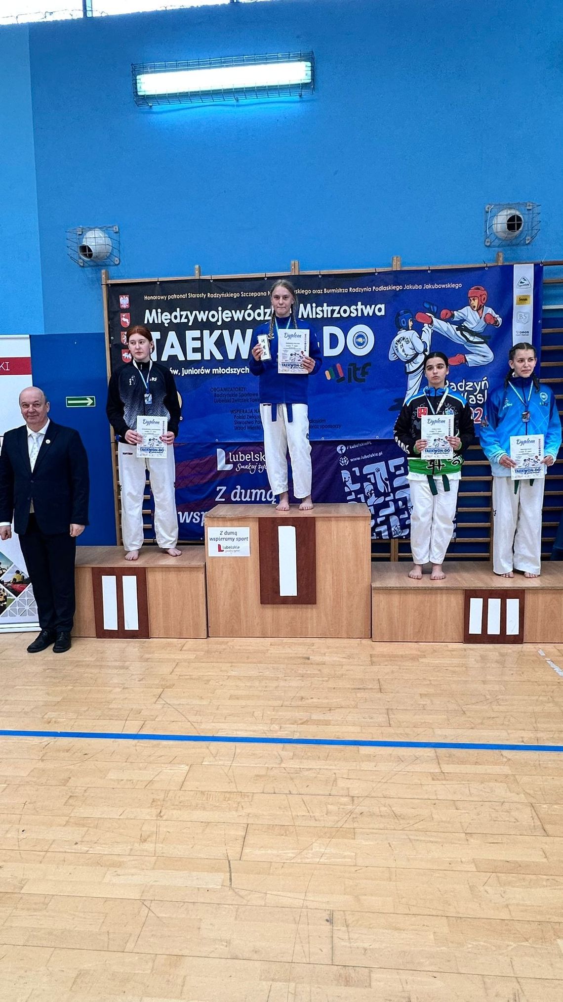 Taekwondziści walczyli w Radzyniu Podlaskim [GALERIA]