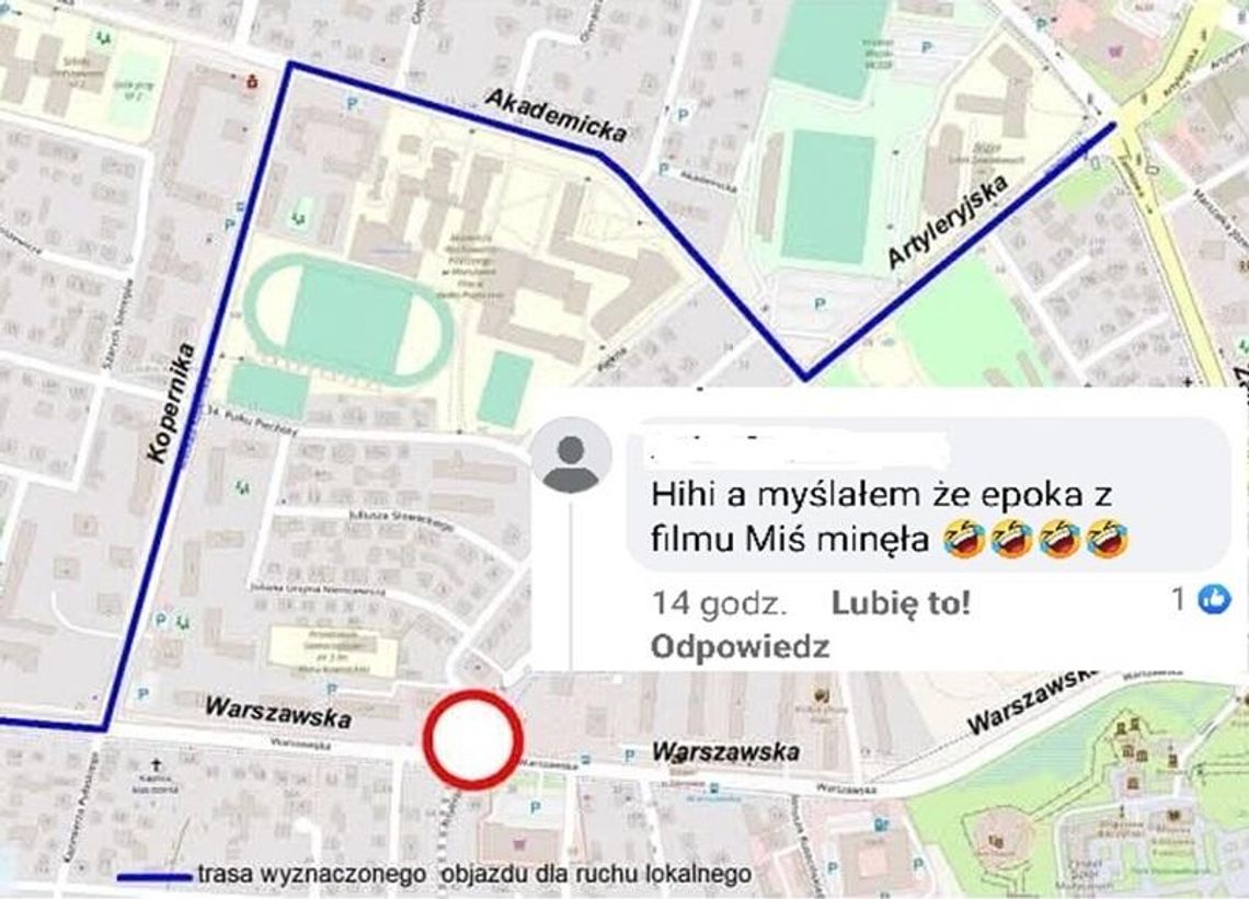 Warszawska znów zamknięta. Internauci wspominają "Misia"