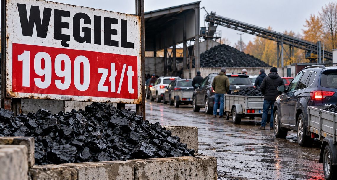 Węgiel znika przed zimą. Wracają kolejki Węgiel znika przed zimą. Wracają kolejki