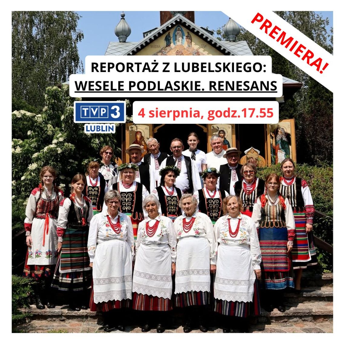 „Wesele Podlaskie” Dziś na antenie TVP, wkrótce również w plenerze
