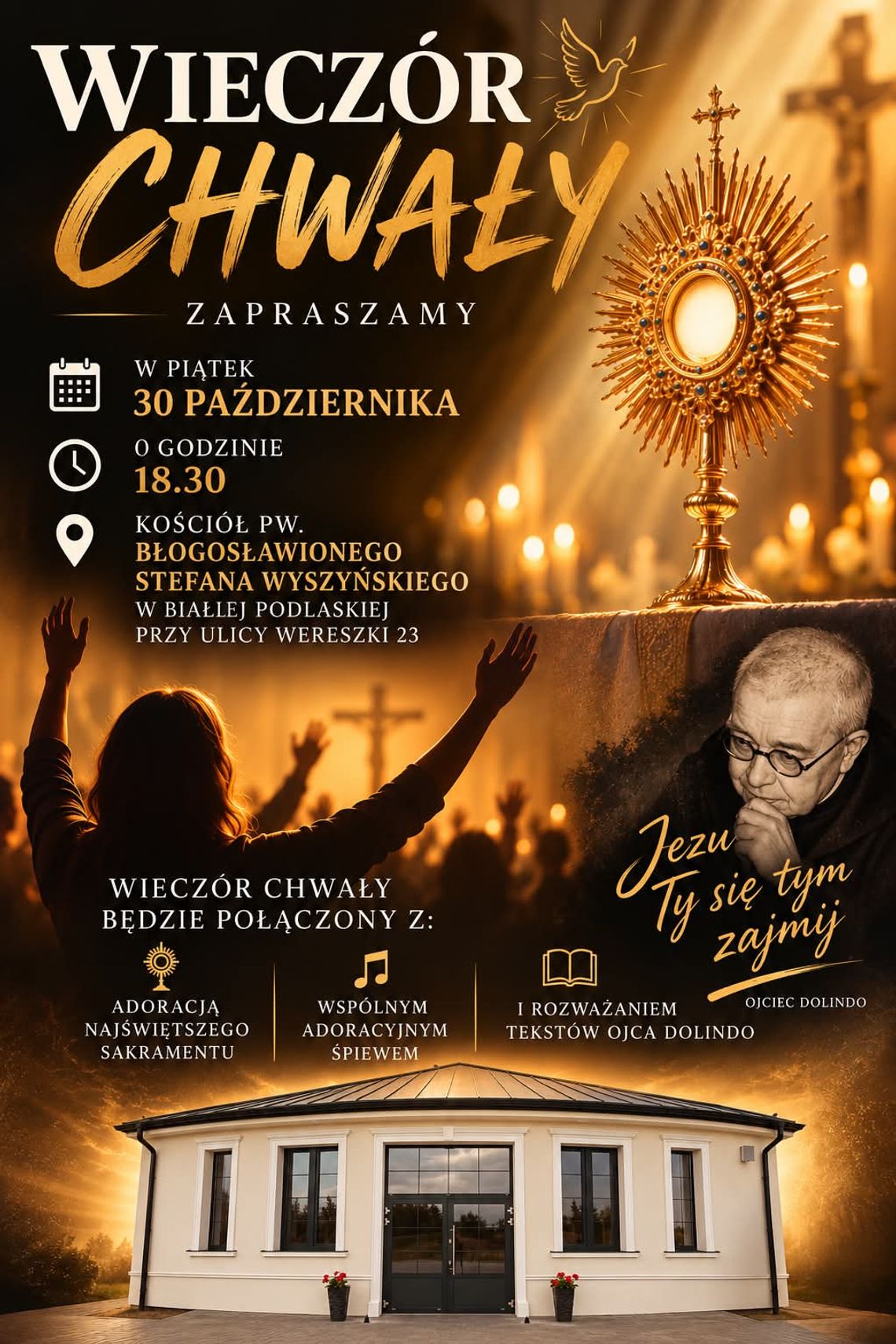 Wieczór Chwały w Białej Podlaskiej Wieczór Chwały w Białej Podlaskiej