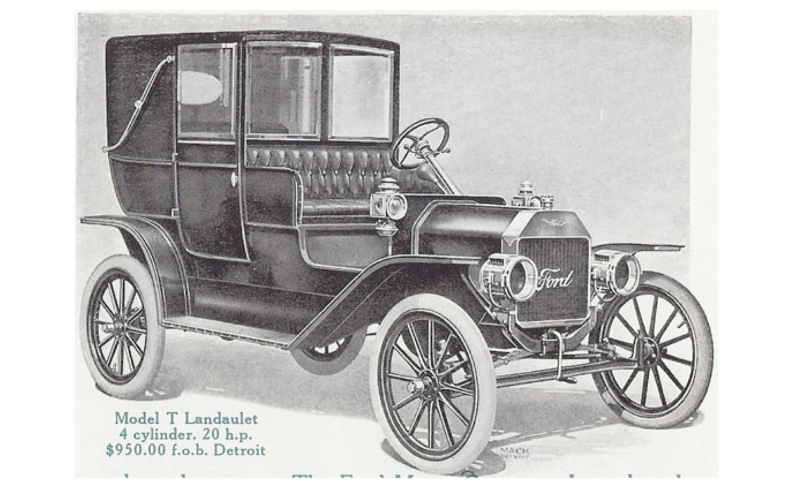 Konie w panice, nieboszczyk w rowie. Pierwsze wypadki samochodowe w na bialskich drogach