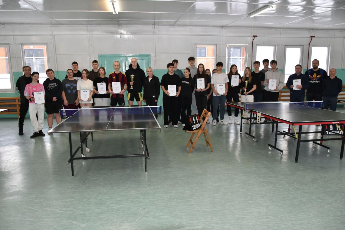 Wisznice najlepiej grają w tenisa stołowego