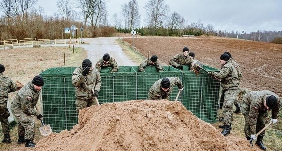 Wojsko umacnia granicę z Ukrainą. Pierwsze bastiony już gotowe Wojsko umacnia granicę z Ukrainą. Pierwsze bastiony już gotowe
