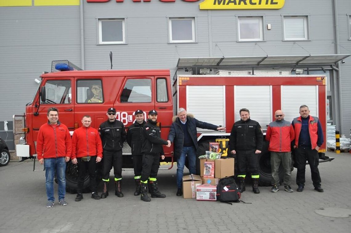 Wsparli strażaków z OSP Stołpno