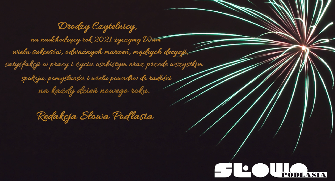 Wszystkiego najlepszego w roku 2021!