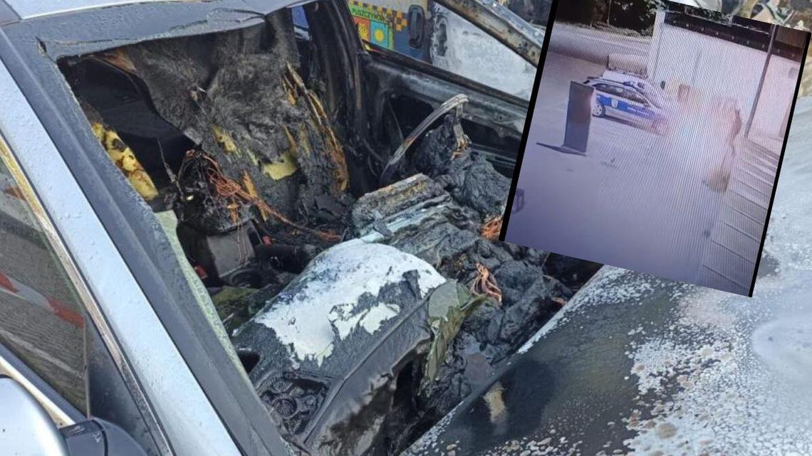 To 14-latek podpalił samochody Straży Miejskiej [WIDEO]