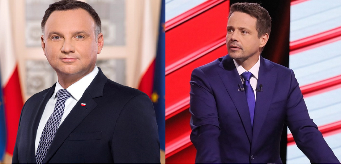 Wybory prezydenckie 2020: Duda i Trzaskowski w drugiej turze