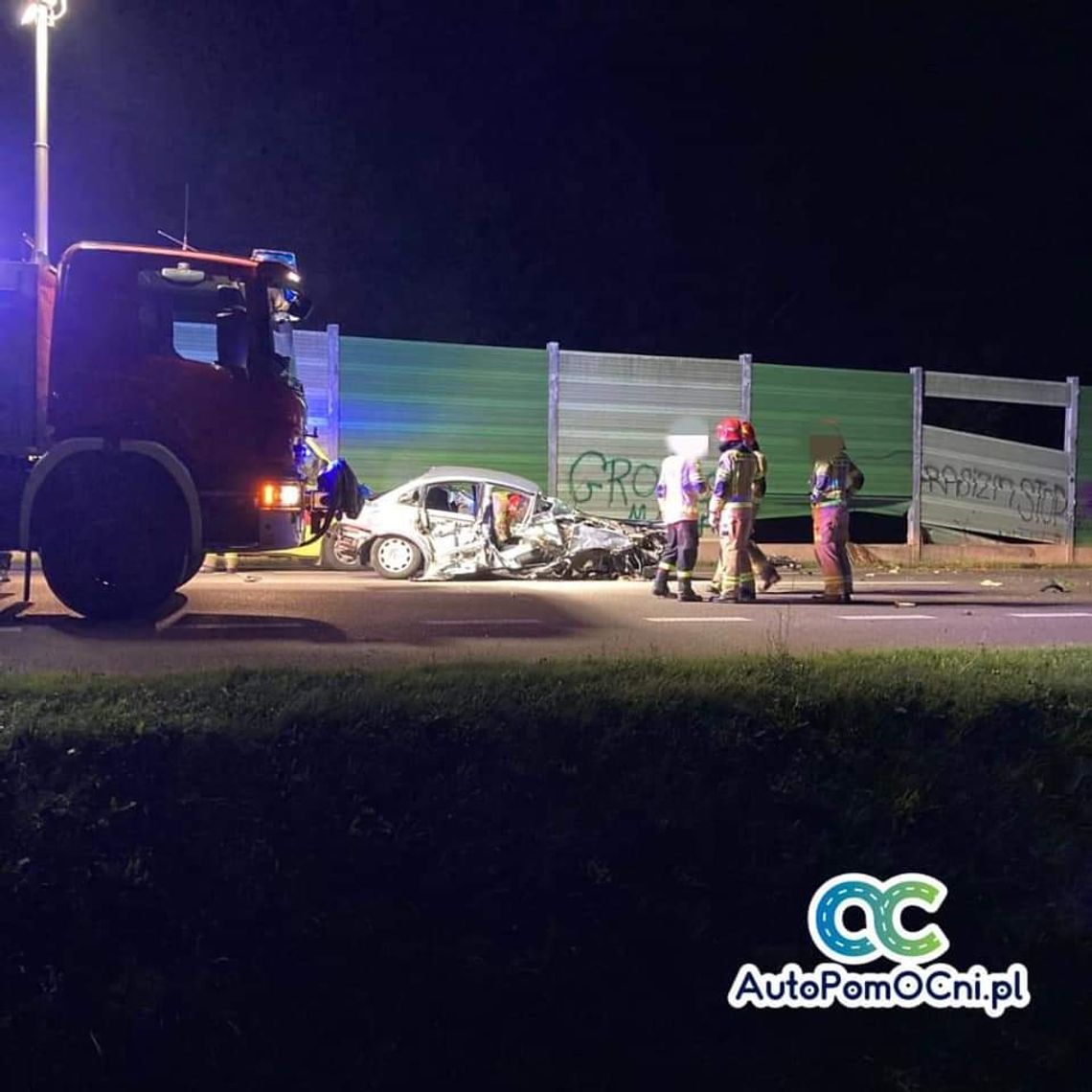 Wypadek na krajowej dwójce Wypadek na krajowej dwójce