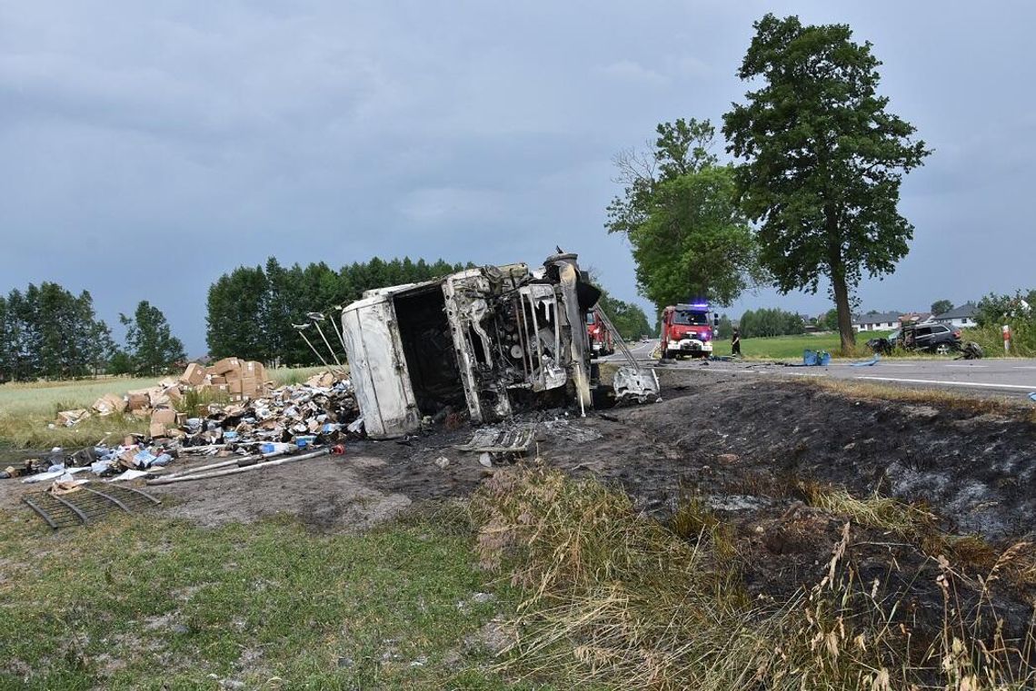 Wypadek w Hrudzie. Przebadano kierowców na obecność alkoholu