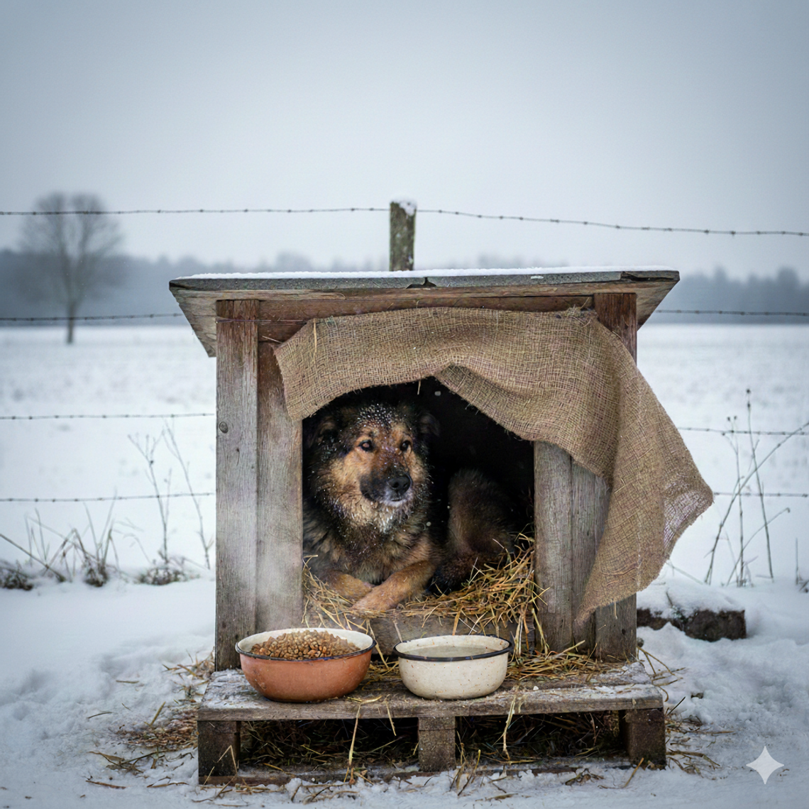 Za znęcanie się nad zwierzętami w mrozy grozi kara