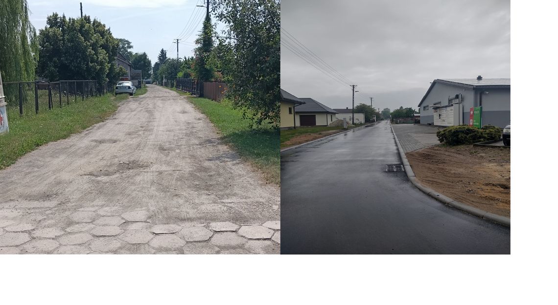 Zakończyła się budowa ulicy Ogrodowej w Łomazach