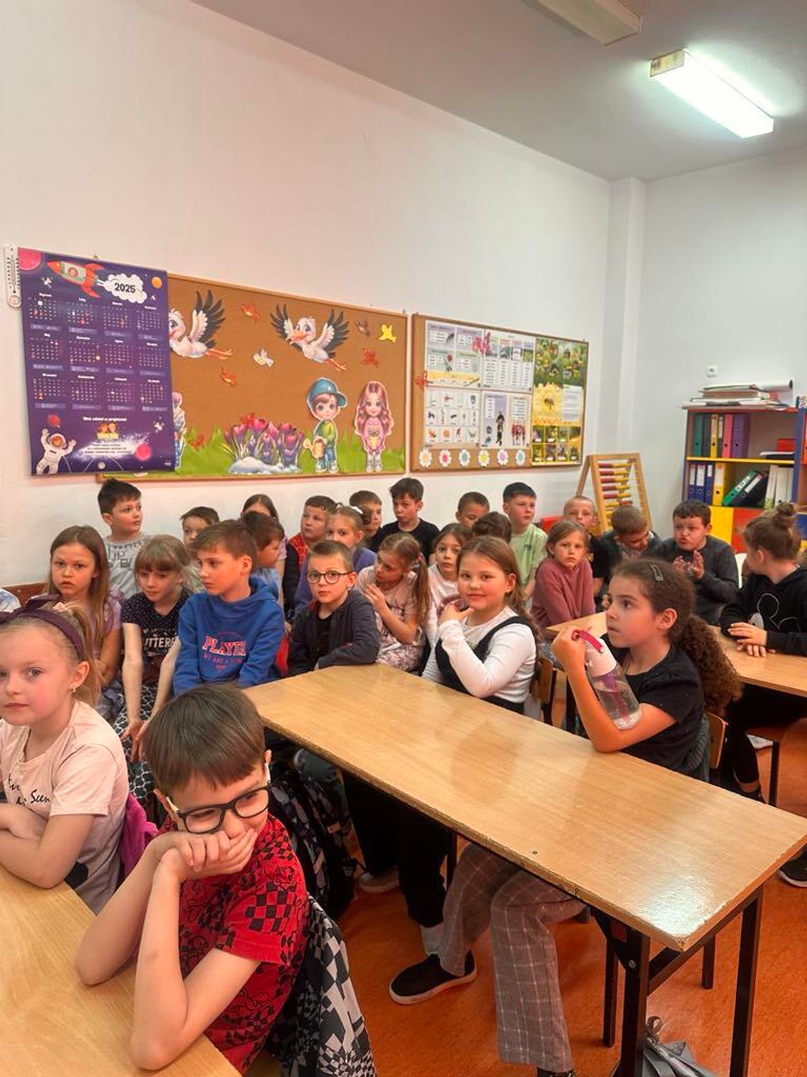 Zalesie. Uczniowie złożyli Chrobremu życzenia