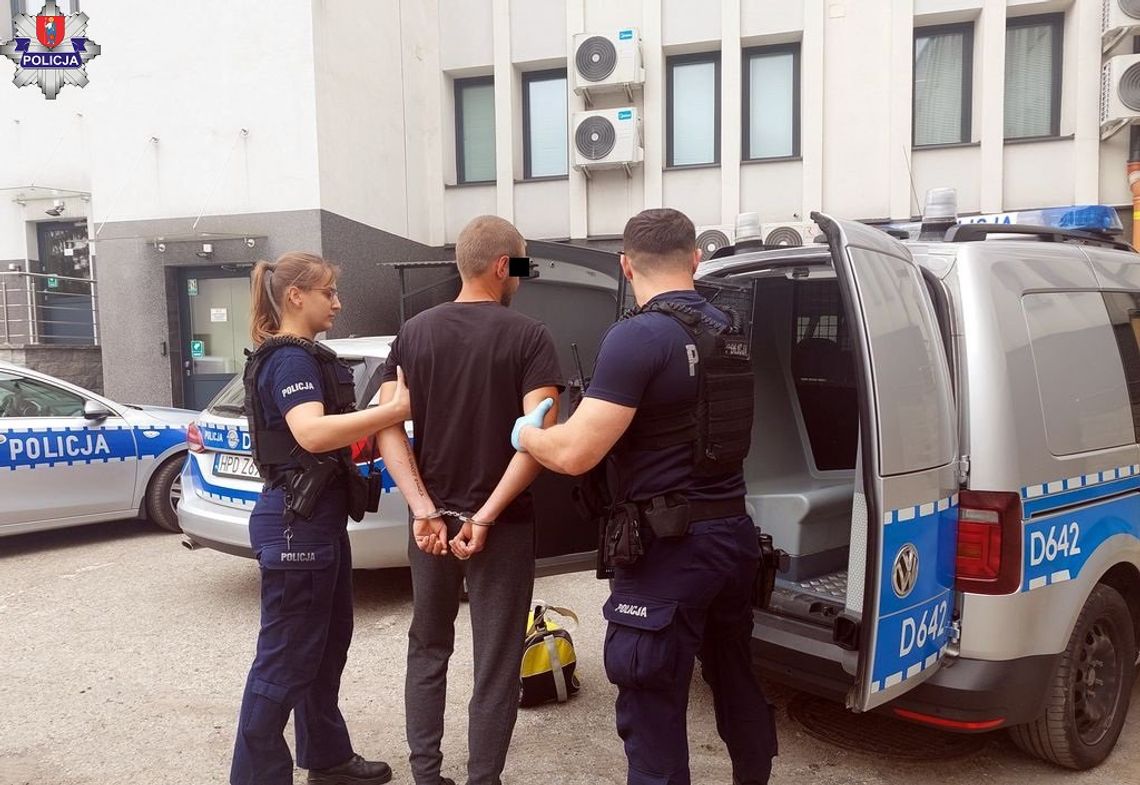 Zamość: 24-latek zaatakował mężczyznę, który chciał obronić kobietę