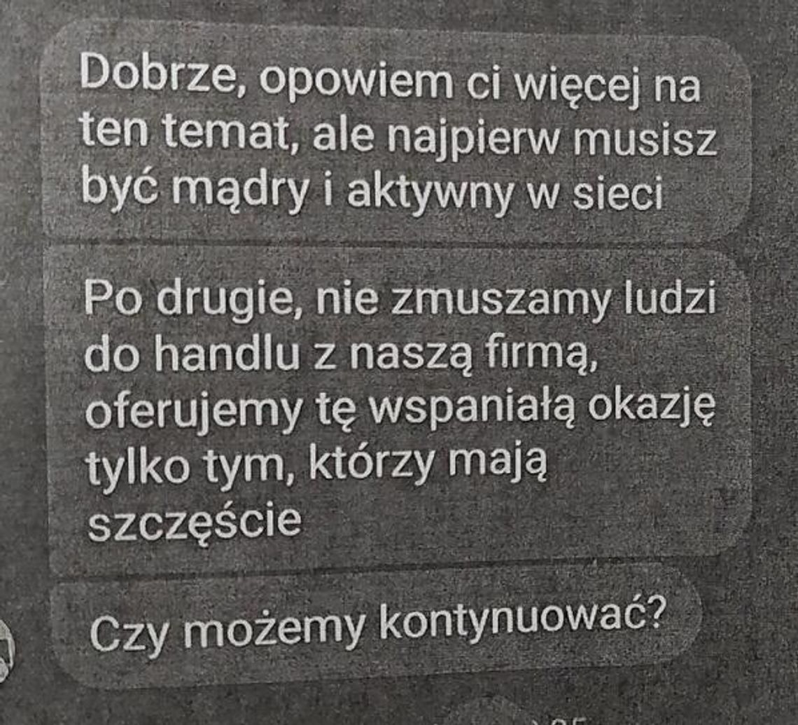 Zaufała nieznajomemu. Straciła ponad 15 tys. zł