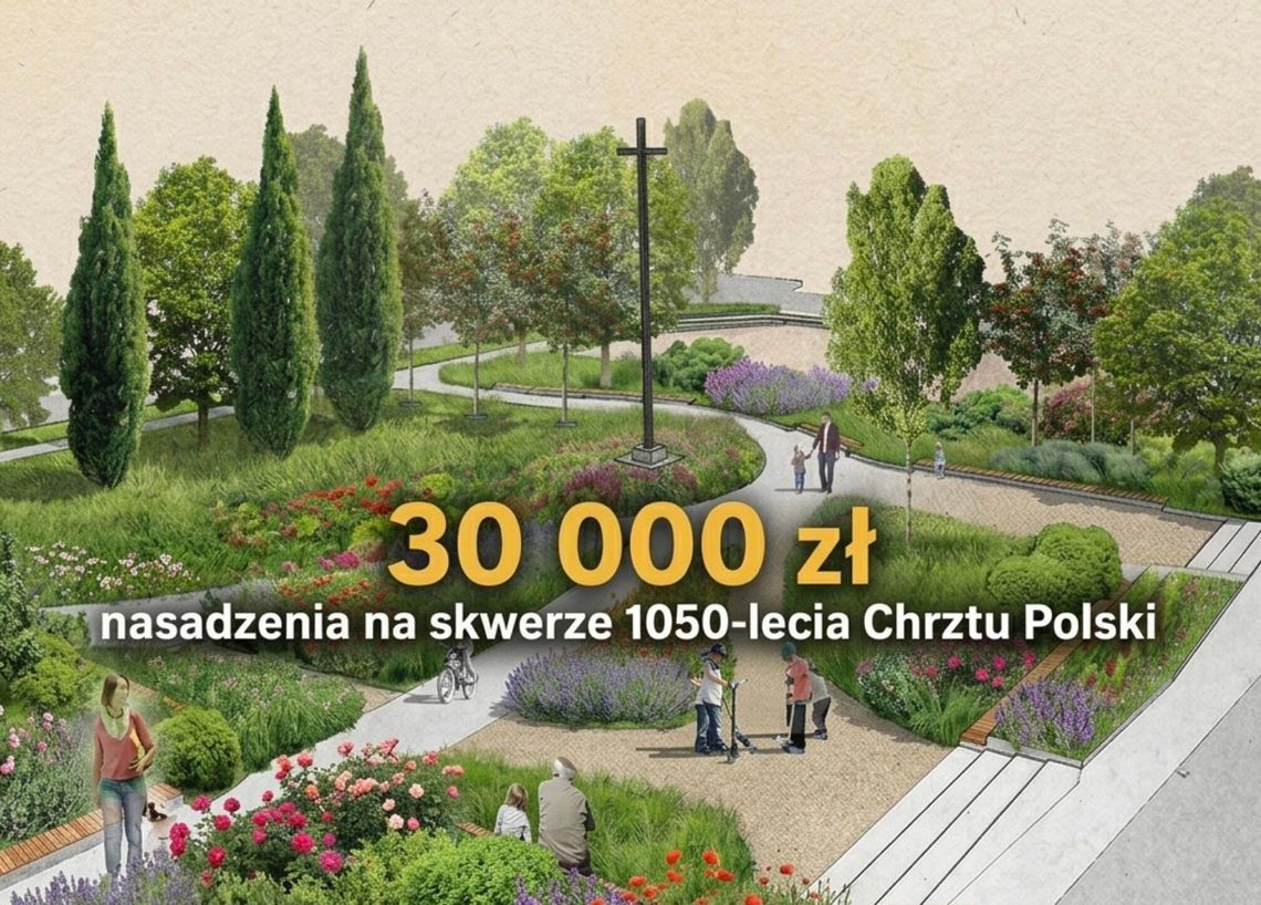 Zazielenią skwer. Dostali wsparcie potentata branży kurierskiej