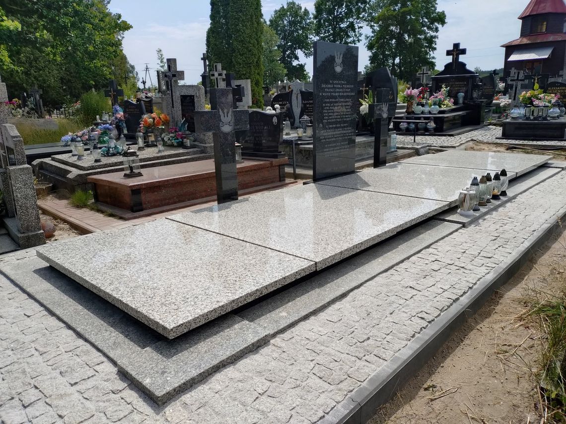 Zbiorowa mogiła odnowiona. IPN zdradza szczegóły [ZDJĘCIA]