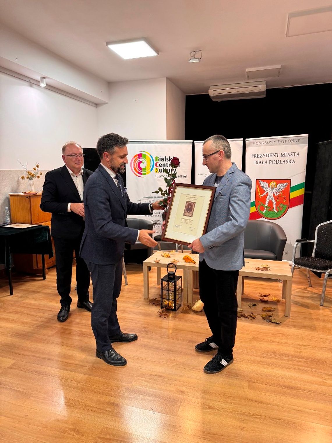 "Zgraliśmy nasze myśli" - mówi Maciej Szupiluk, poeta i pisarz przyznanie Bialskiej Nagrody Kultury, Biała Podlaska