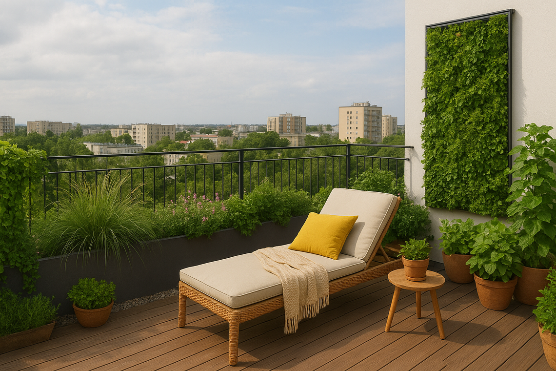 Zielony azyl w centrum Białej Podlaskiej – jak stworzyć ogród na balkonie lub dachu? Zielony azyl w centrum Białej Podlaskiej – jak stworzyć ogród na balkonie lub dachu?