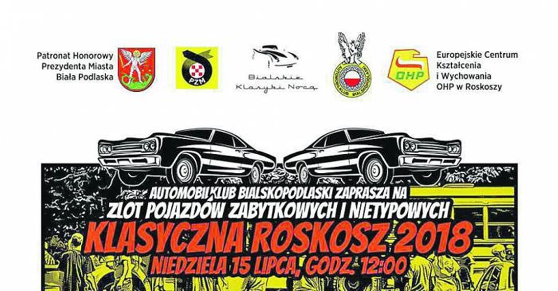 Zlot motoryzacyjnych klasyków w Roskoszy