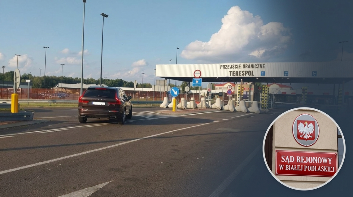 Zmienił nazwisko, by przekraczać granicę. Białorusin wpadł w Terespolu