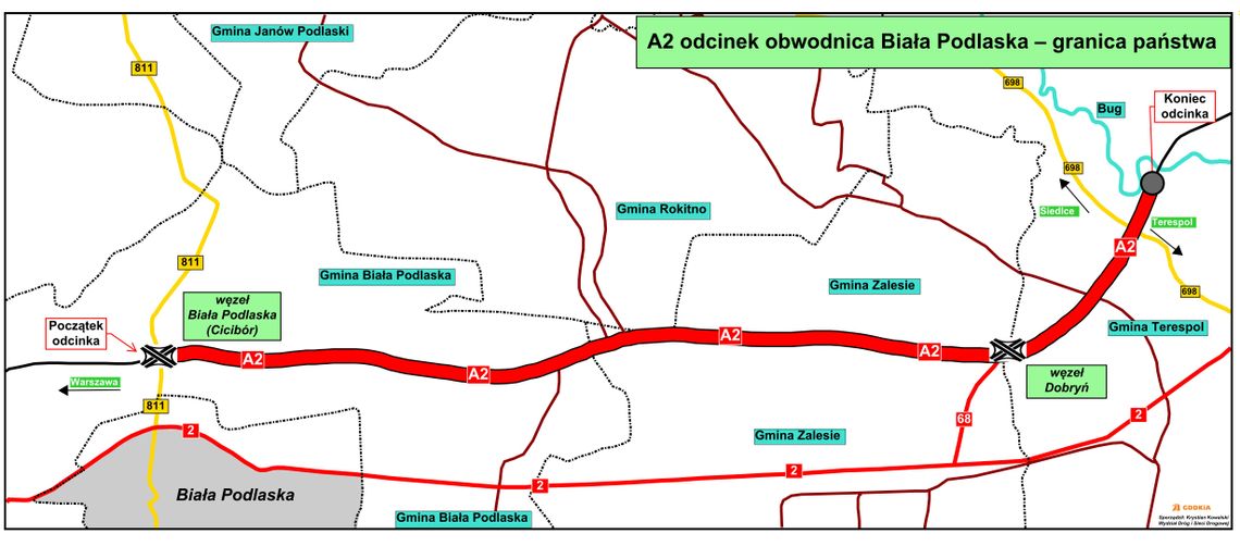 Znani projektanci ostatniego odcinka autostrady